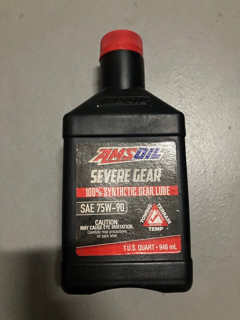 Amsoil SAE 75W90 Synthetic Gear Oil 0.7l, Motorcycles, Motorcycle ...
