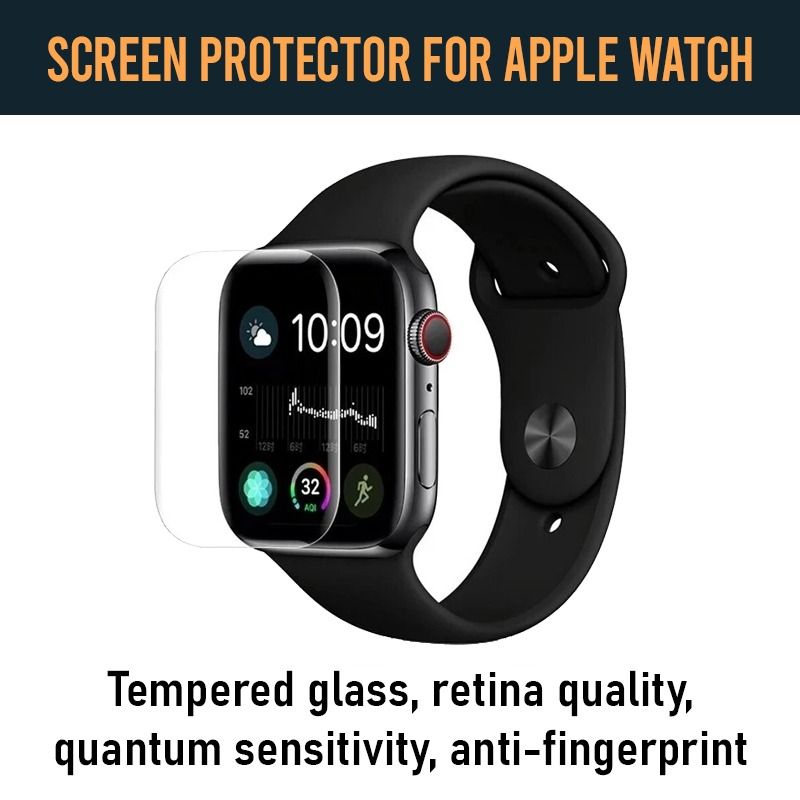 Glass screen protector apple watch 4 sale
