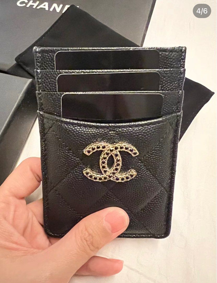 Authentic Chanel card 23K card holder, Men's Fashion, Watches
