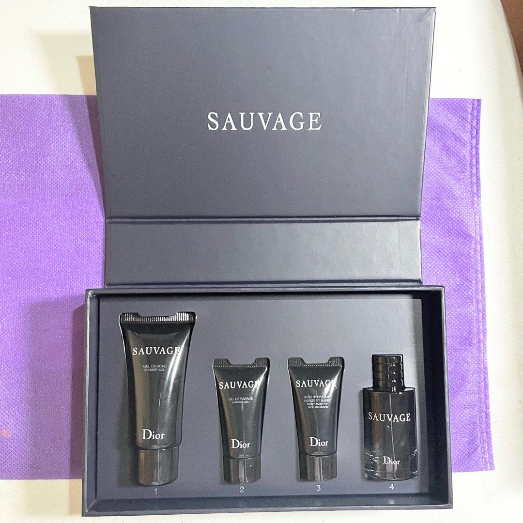 AUTHENTIC Dior sauvage GIFT SET eau de toilette perfume shower gel