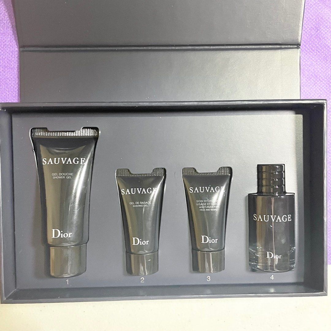 AUTHENTIC Dior sauvage GIFT SET eau de toilette perfume shower gel