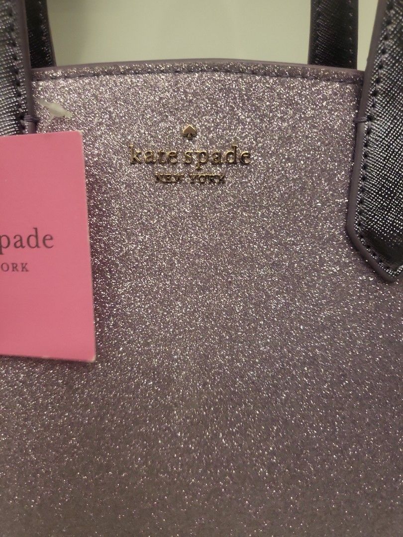 Amazon.com: Kate Spade New York Ina Greta Court Glitter Crossbody Bag Top  Handle Handbag (Black) : Clothing, Shoes & Jewelry