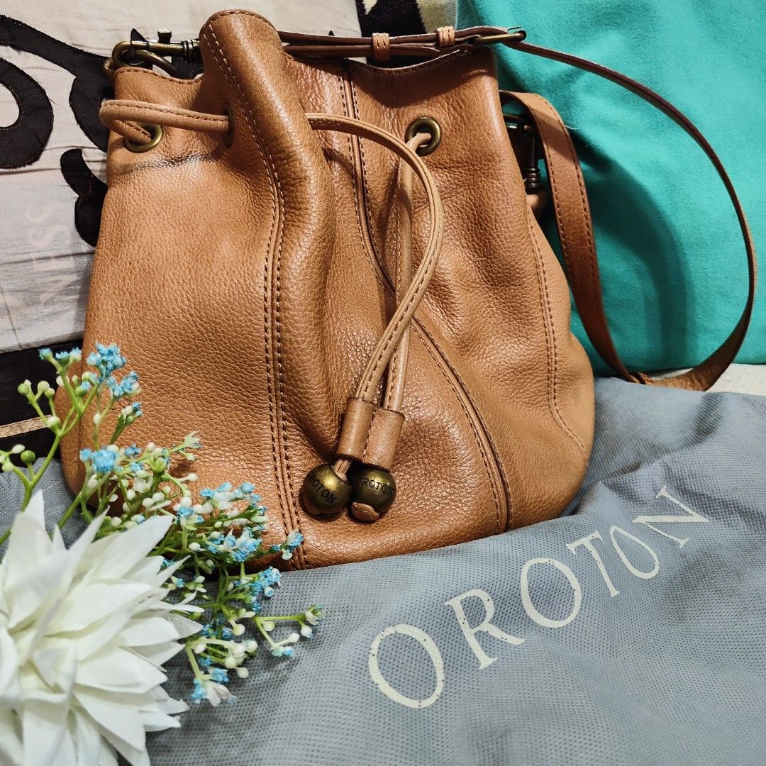 Oroton escape medium bucket bag shop