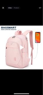 Backpack Anti-theft Large waterproof school bag with USB charging port