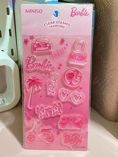 MINIS0 BARBIE CLEAR STAMPS TAMPONS 