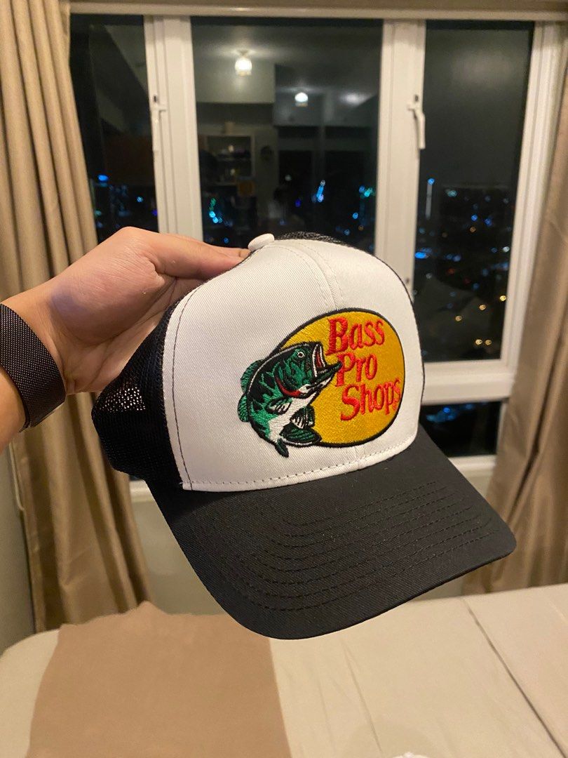 Bass Pro Shop Trucker Cap Two Toned Embroidered, Men's Fashion, Watches &  Accessories, Caps & Hats on Carousell