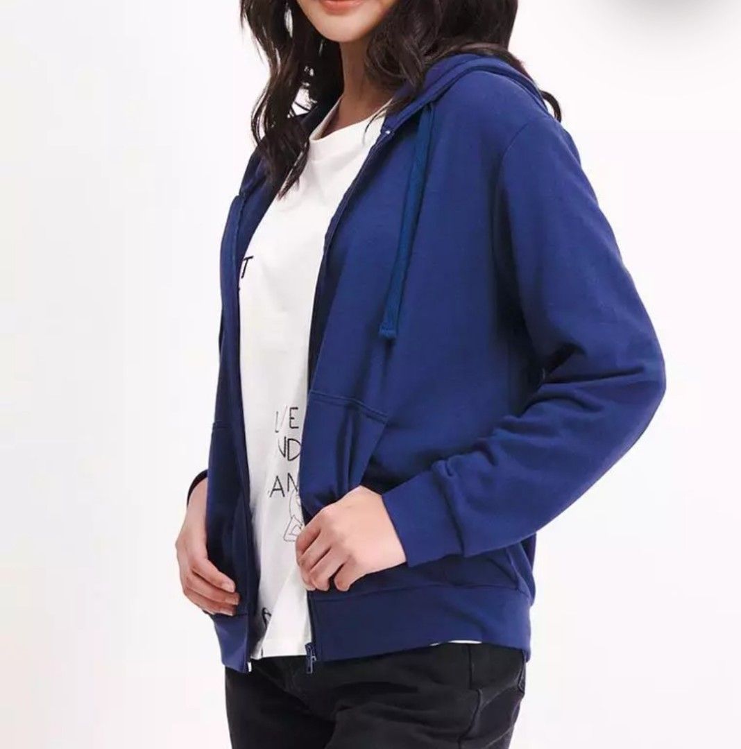 2010209 Navy Blue Hooded Jacket