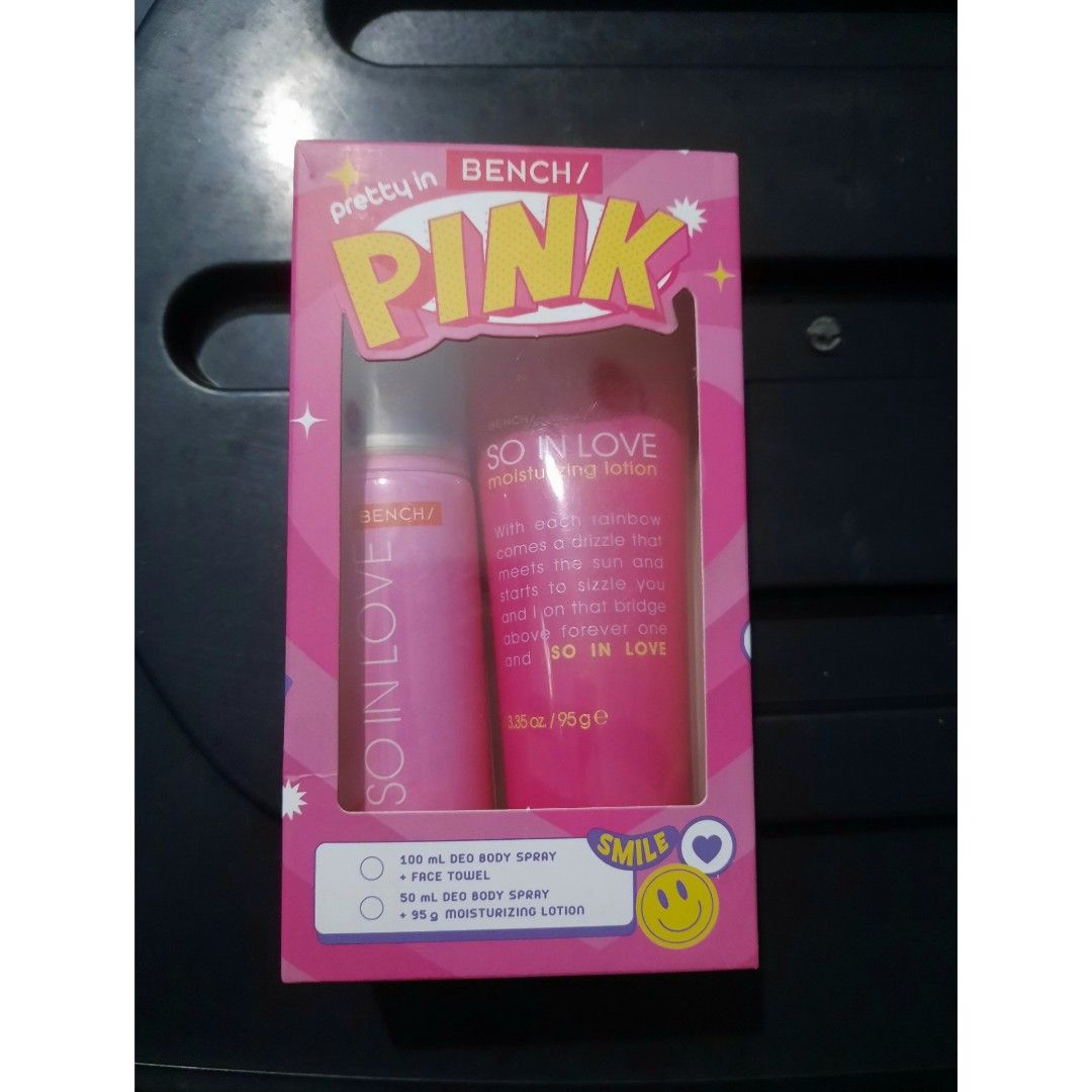 Bench Pretty in Pink Body Spray & Moisturizing Lotion, Beauty