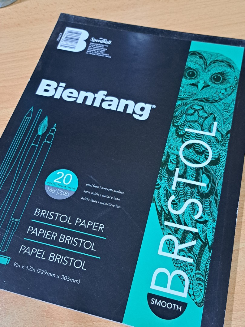 Papier bristol A5, 25 feuilles