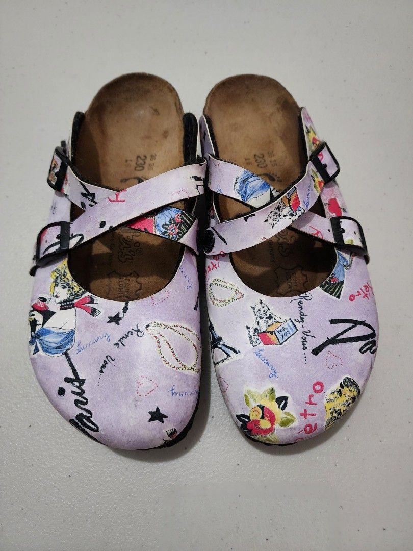 Birkenstock Birkis Dorian Paris Leather Clogs 230 36NF Women s