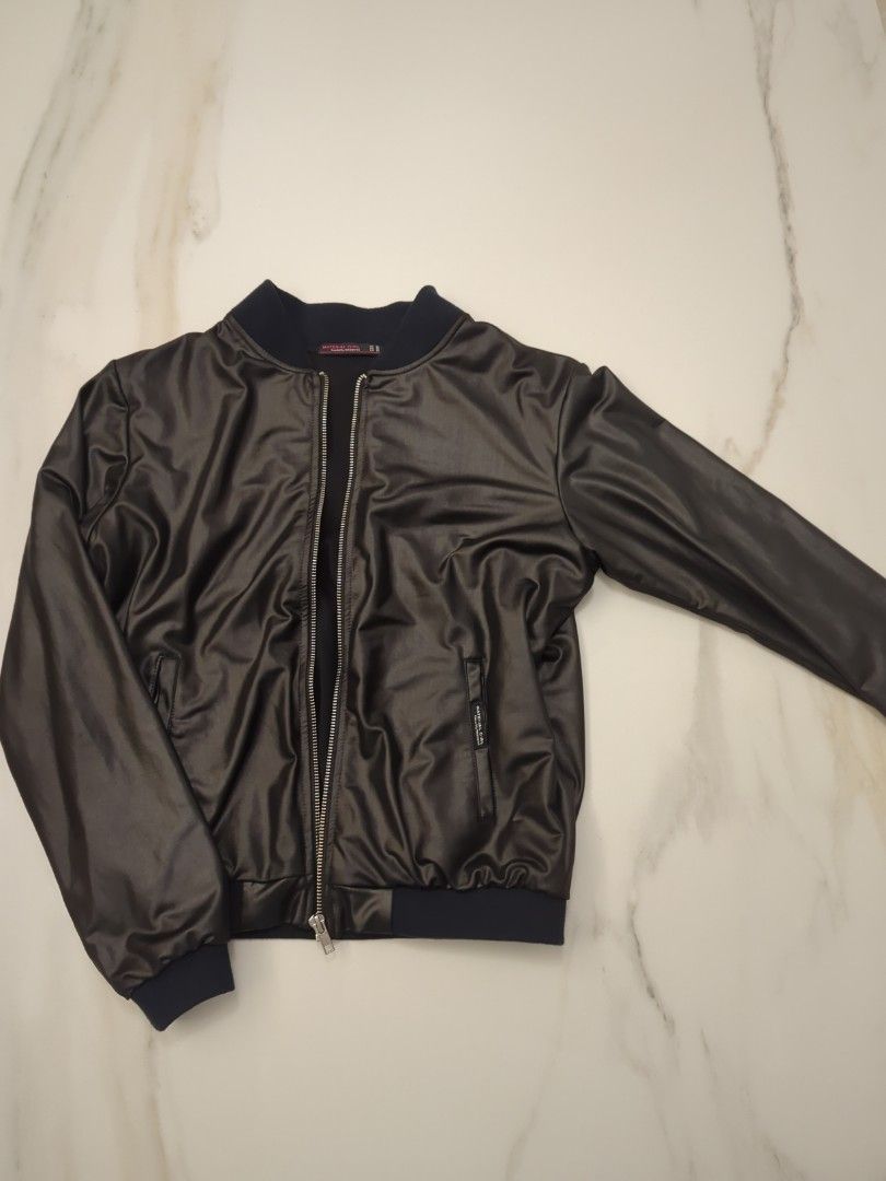 Material girl leather jacket outlet