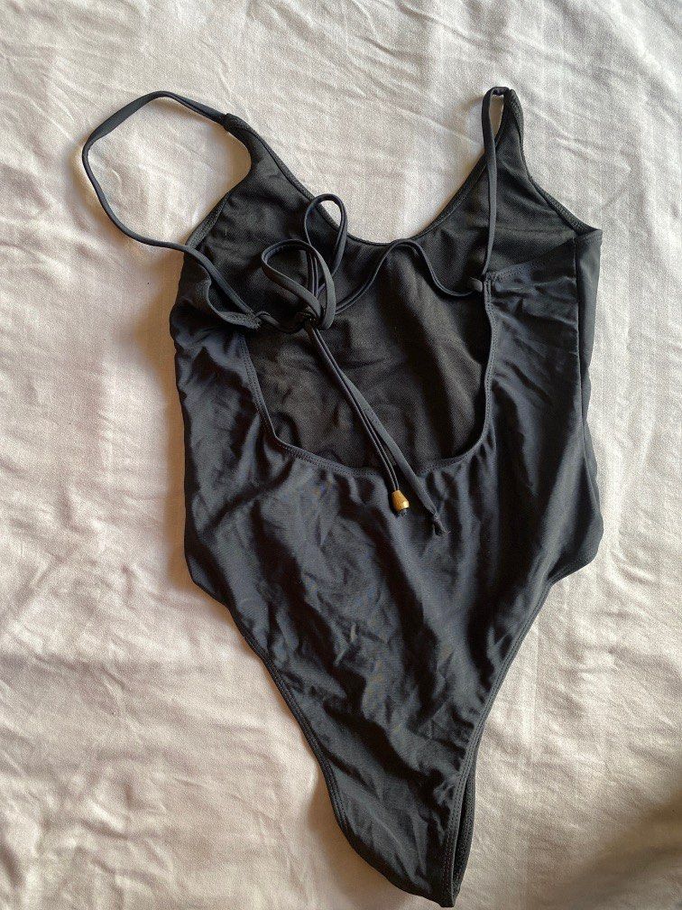 Black One Piece Bikini, Women's Fashion, Swimwear, Bikinis & Swimsuits — free download