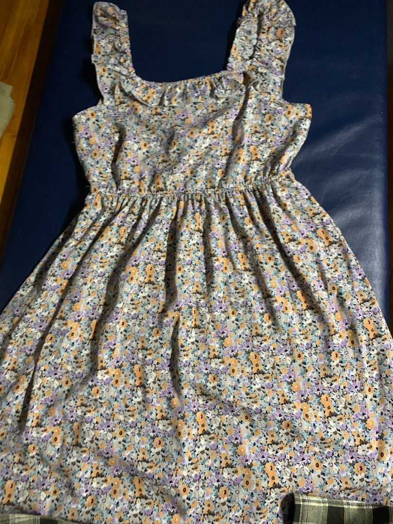 BN 6ixty8ight sixty eight floral flowy puffy sweet girl dress y2k