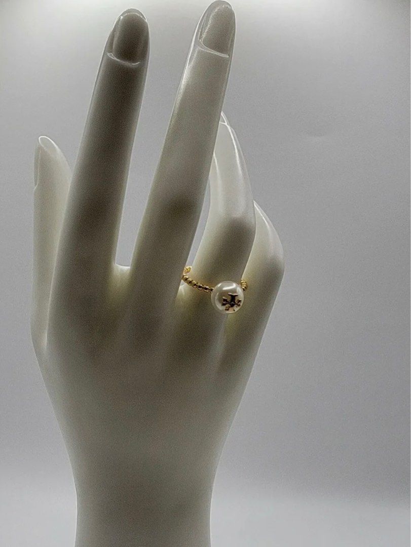 Tory burch delicate logo ring shop