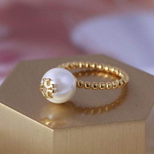 Tory burch pearl ring store