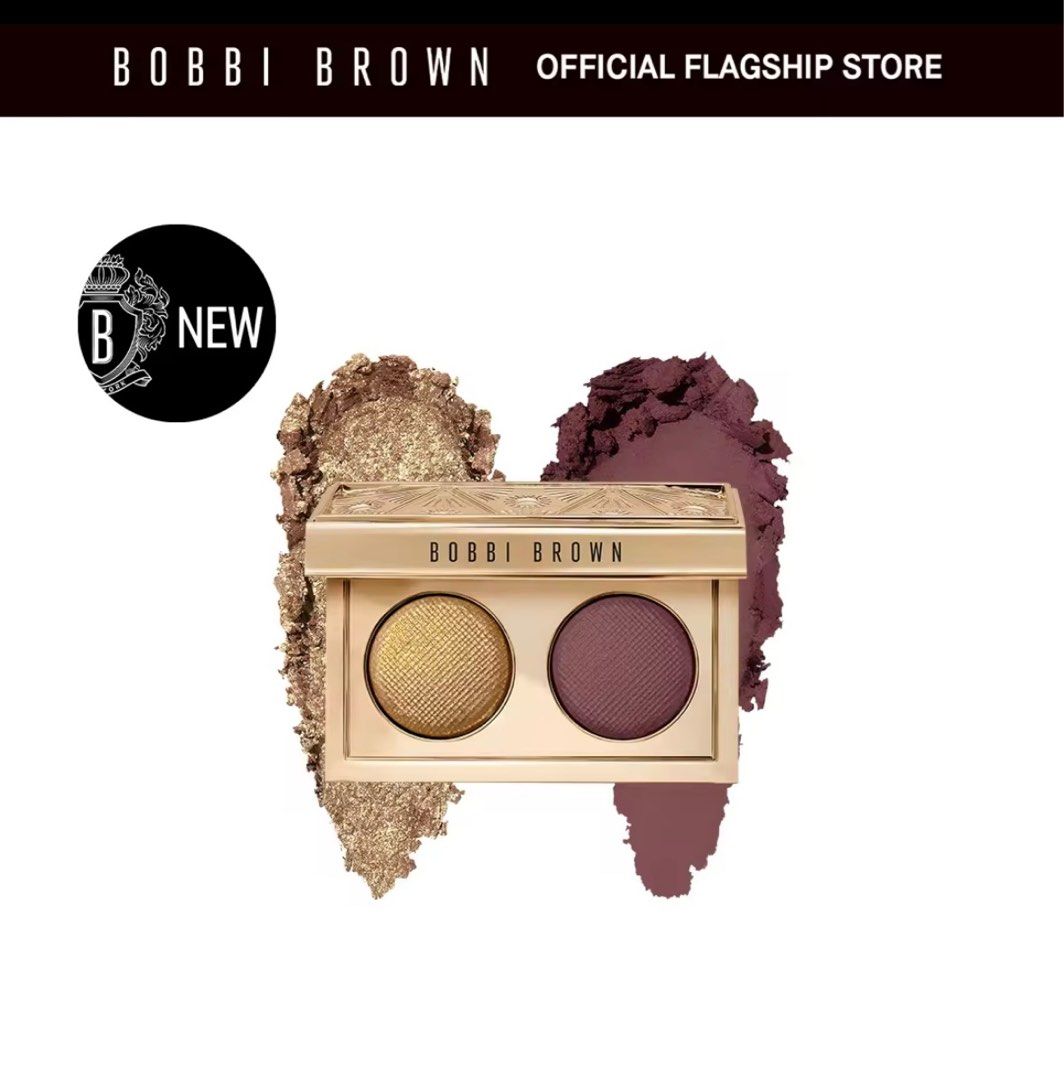 Bobbie Brown Gold eyeshadow palette brown gold Luxe Eyeshadow Duo