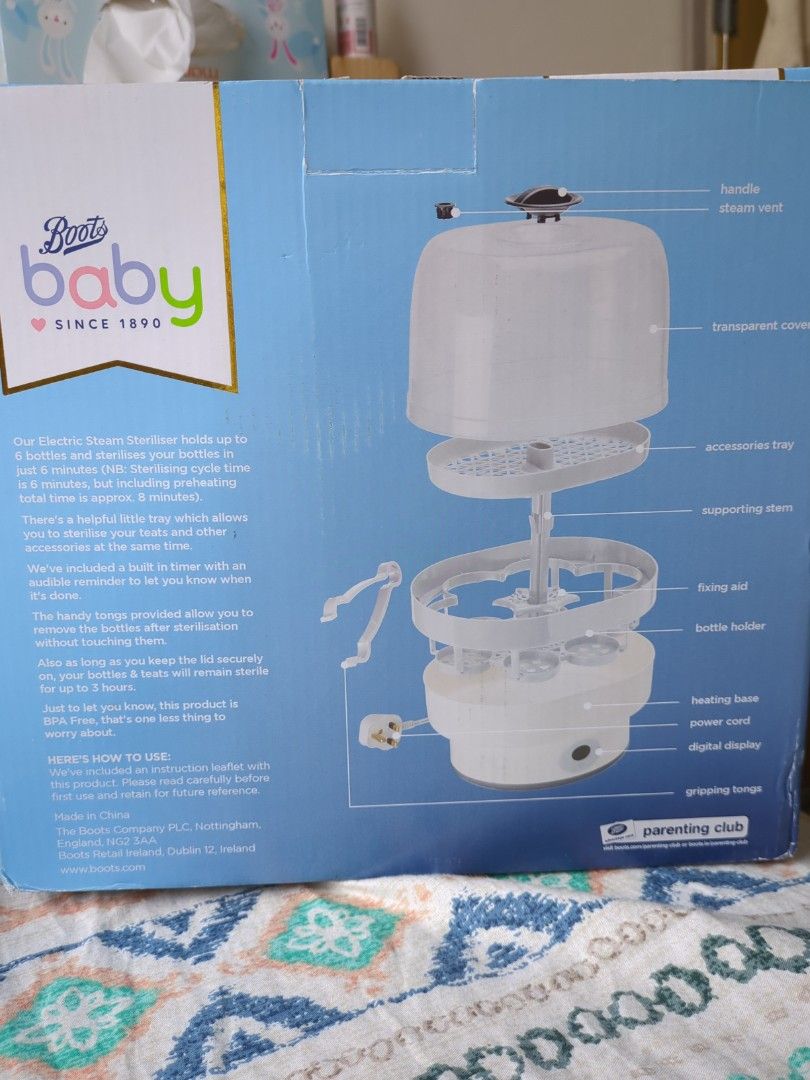 Boots electric steriliser discount