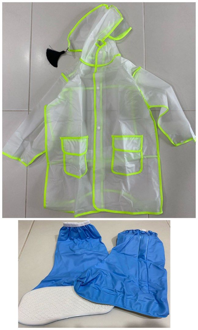Brand New Kids Raincoat Size XL 110 to 125cm height Brand