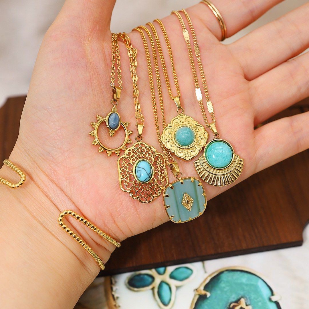 New sales stone necklace