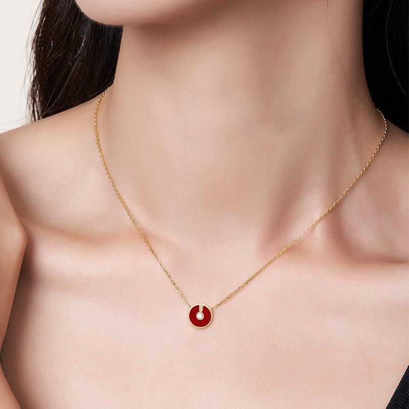 Chinese outlet red necklace