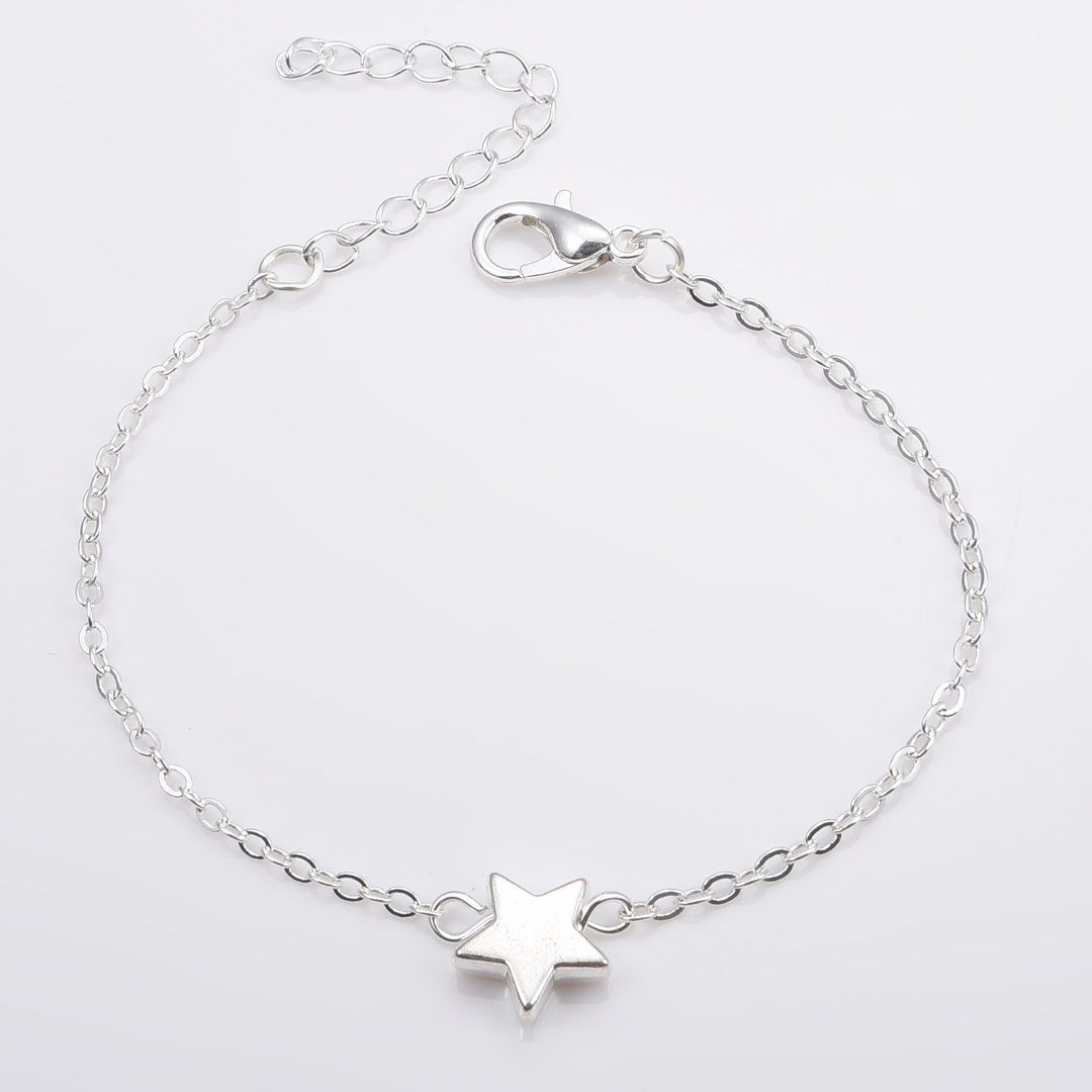 BRAND NEW Simple star bracelet golden silver