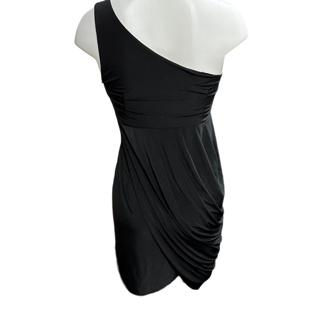 BRAND NEW WET SEAL bodycon black one shoulder sexy dress, Women's Fashion,  Dresses & Sets, Dresses on Carousell