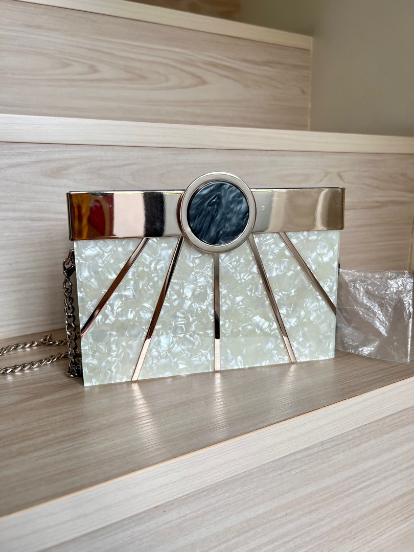 Zara marble clutch outlet