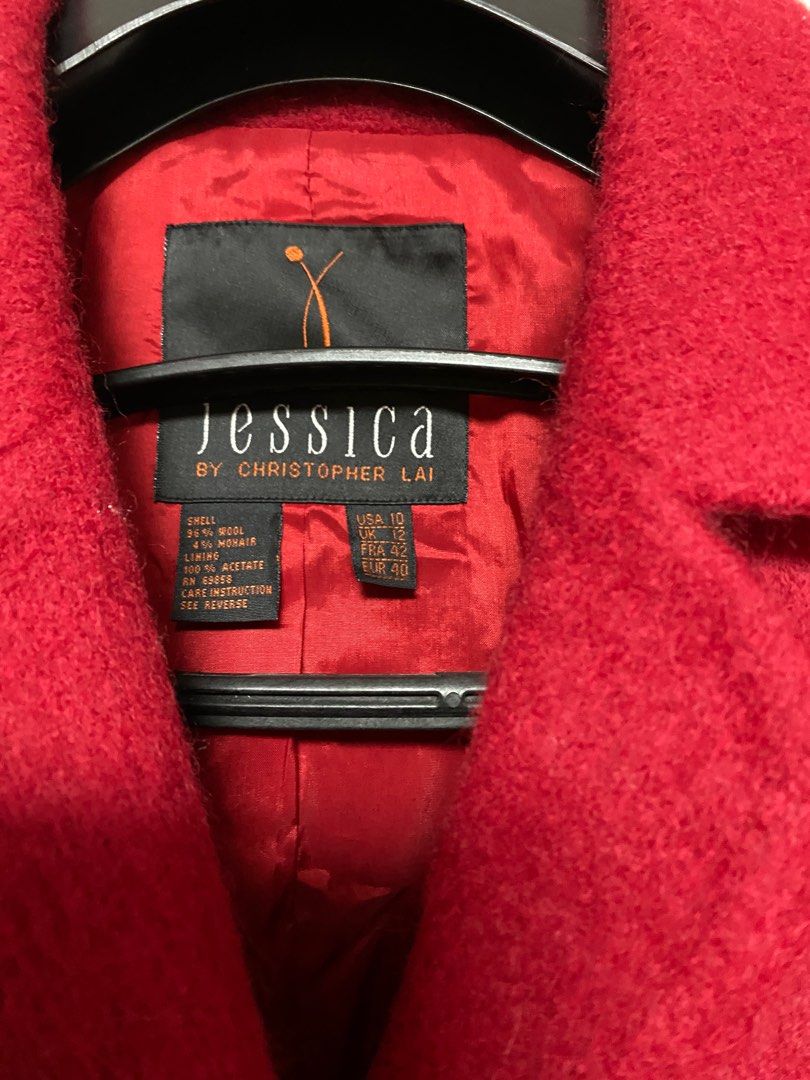 Red jacket top brand