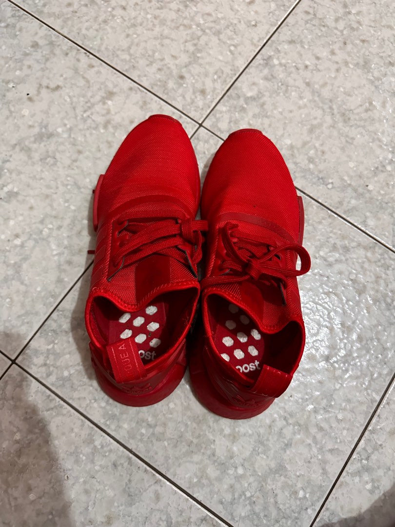 Red nmd womens clearance