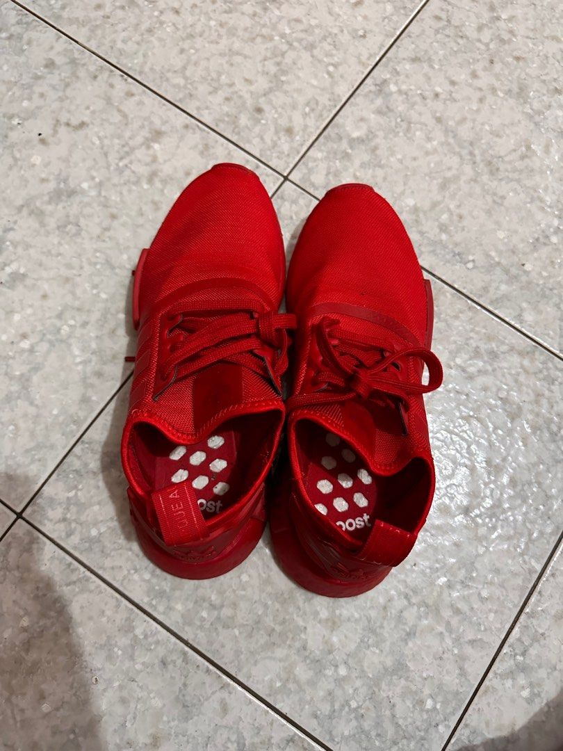 Red adidas discount sneakers womens