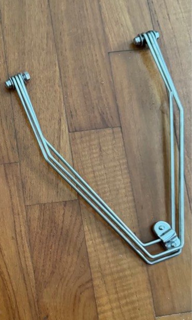 Brompton rear mudguard shop stay set