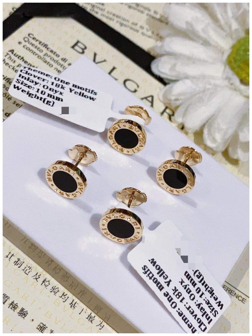 Bvlgari gold new arrivals earrings