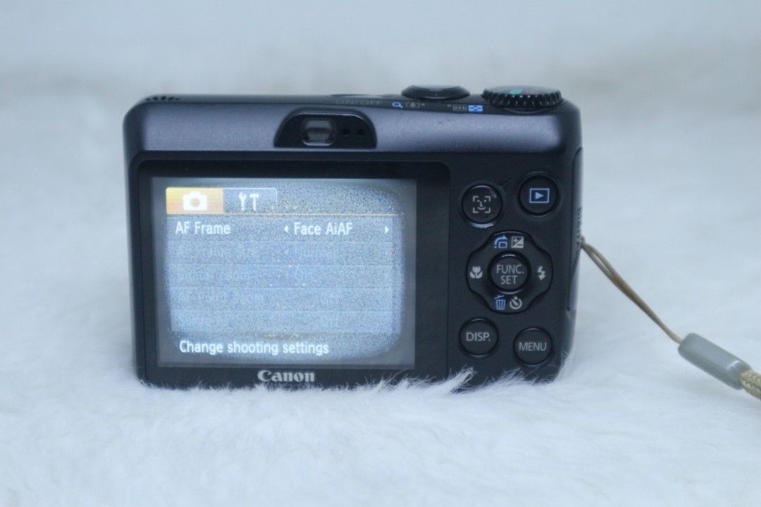 canon powershot a1200 hd ccd sensor (Category: Cameras) located in Manila. Submitted by jonrick.co (Listing ID 1277634086, Image 2). Description: canon powershot a1200 hd ccd sensor issue burn lcd wont affect performace unit with strap uses 2 double a battery not included Features & details 12.1 megapixels, 4x wide-angle optical zoom (28mm), and optical viewfinder Smart Auto intelligently selects settings from 32 predefined shooting situations Re
