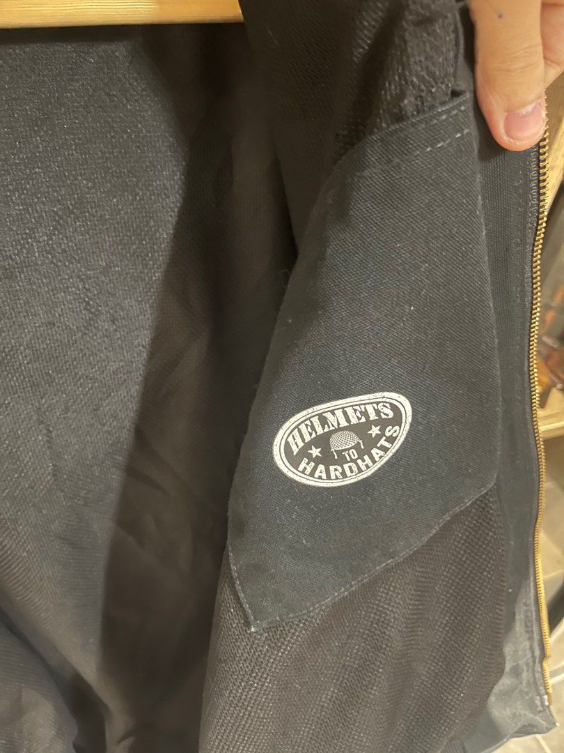 Carhartt helmets to hardhats jacket top
