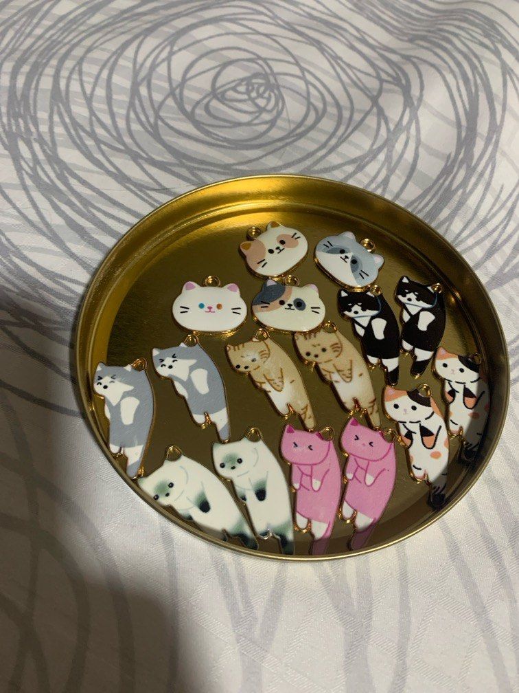 Cat charms for clearance jewellery making