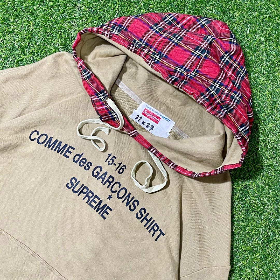 CDG COLLAB TO SUPREME HODDIE JACKET Luxury Apparel on Carousell