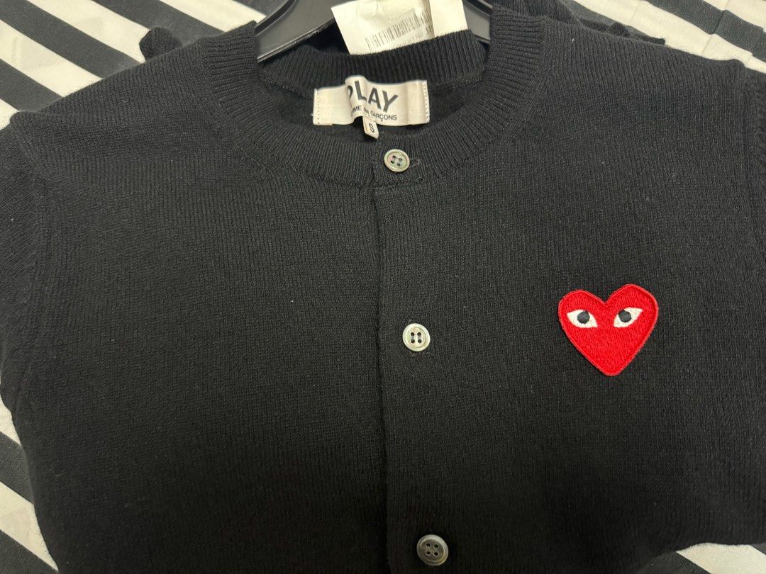 Cdg cardigan new arrivals