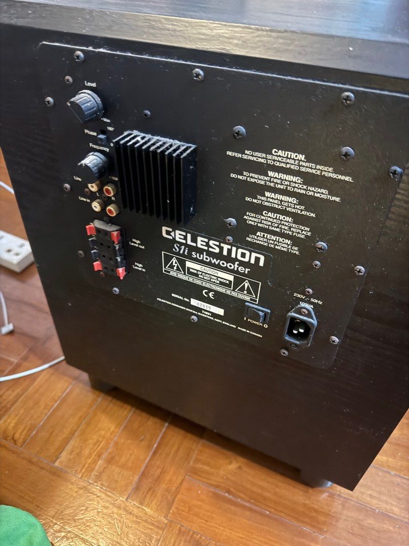 Celestion shop s1i subwoofer