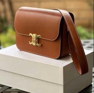 celine triomphe terracotta