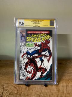 CGC 9.6 Amazing Spider-Man 361 Signed by Mark Bagley