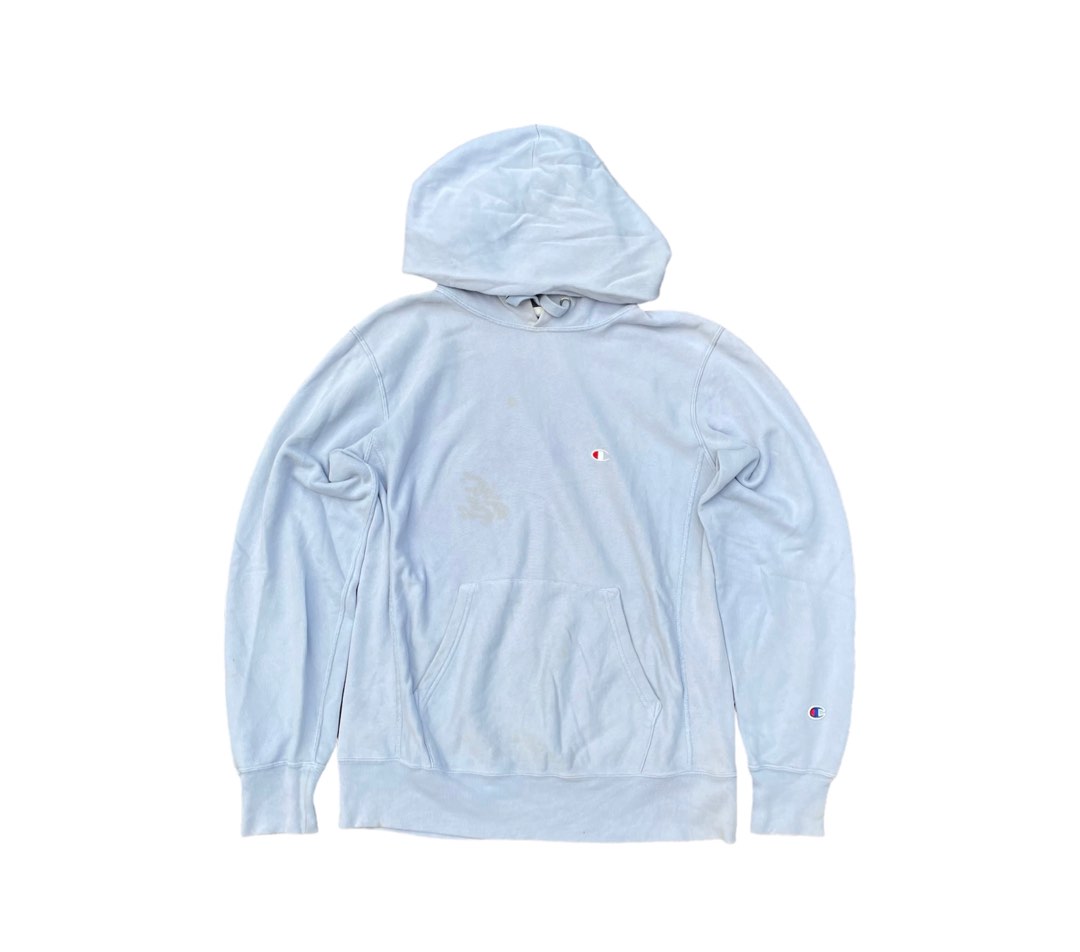Champion reverse weave hotsell hoodie frontier blu