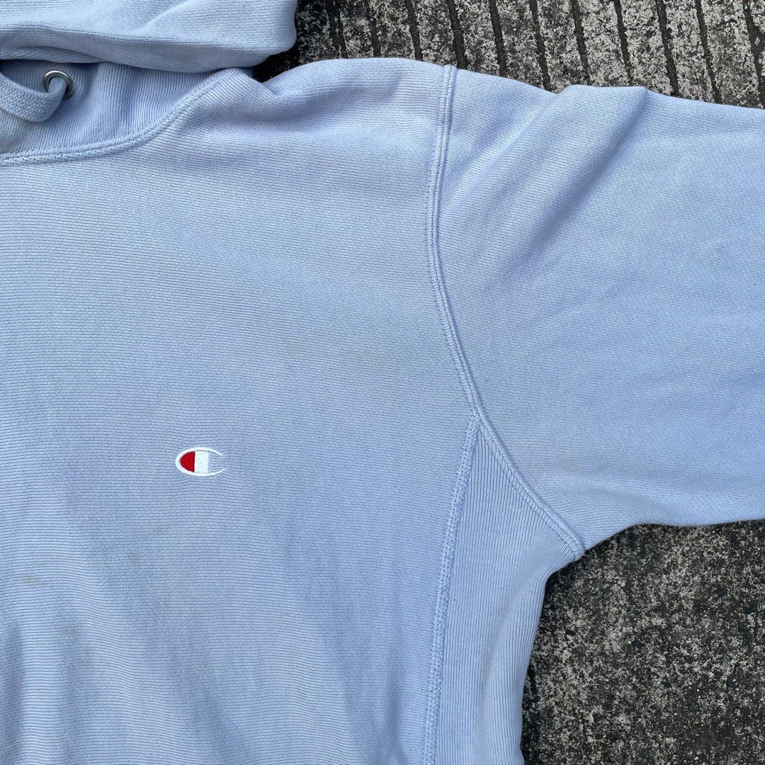Champion reverse weave hoodie frontier cheap blu