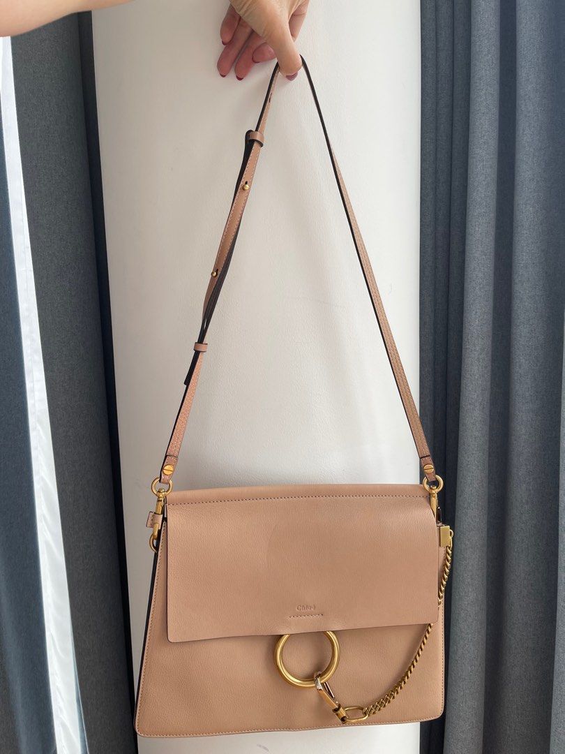 Chloe Faye Beige Bag New condition Women s Fashion Bags Wallets Shoulder Bags on Carousell