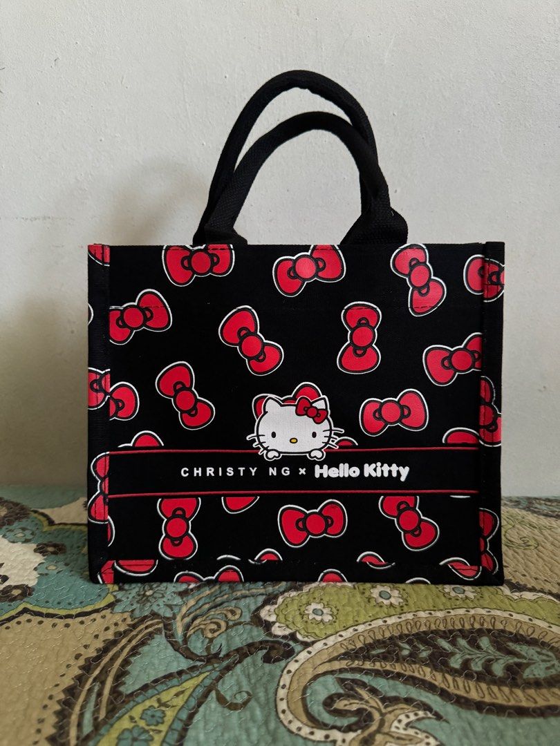 Hello Kitty Ribbon Mini Grocery Tote