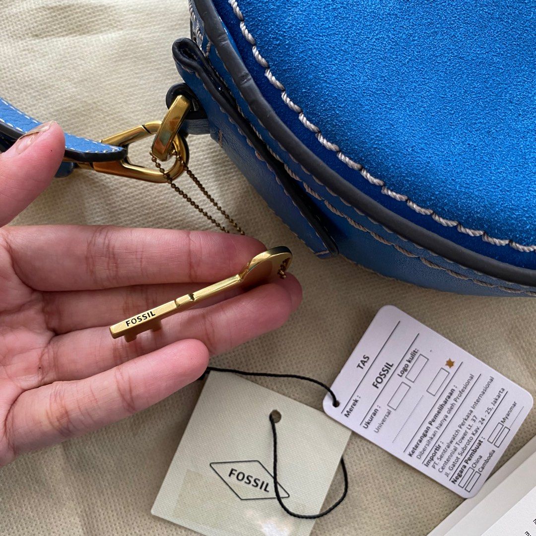 Circle bag Fossil Ori Malibu Blue