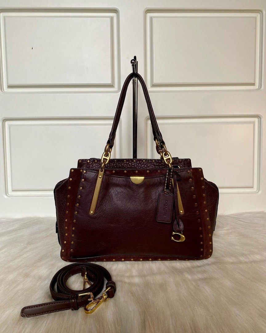 Coach dreamer wallet oxblood deals