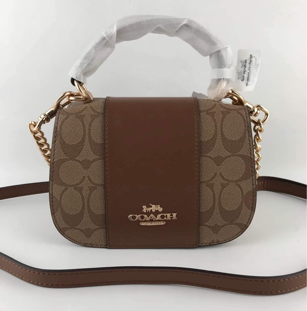 Coach Lysa Top handle, Luxury, Bags & Wallets on Carousell