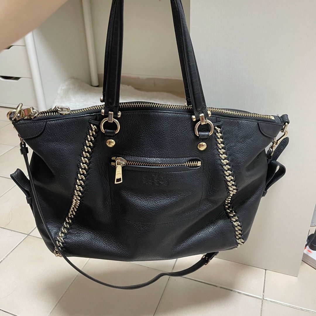 Coach prairie pebble leather satchel shop