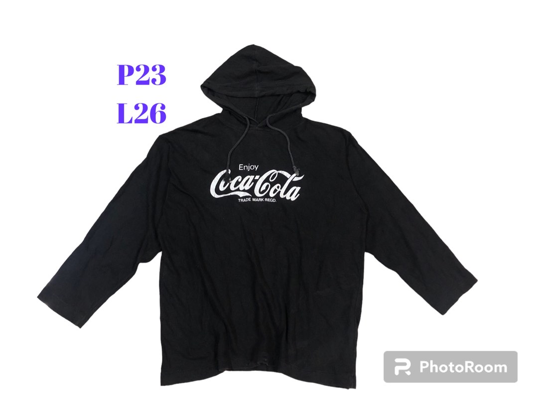 Coca cola black hoodie on sale