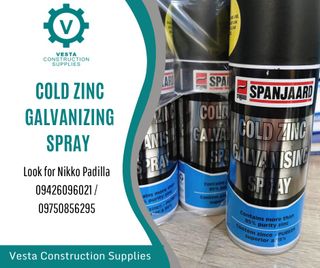 Spanjaard cold zinc galvanizing spray shop